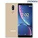 Price comparison product image Mobile Phones Sim Free, DOOGEE X60L Dual SIM Free Smartphone Unlocked - 4G Android 7.0 Phone - MTK6737V Quad Core - 18:9 Display - 5.5 Inch 1080P HD IPS Screen - 2GB RAM + 16GB ROM - 13MP +8MP Dual Cameras - 3300mAh - 5V 1A Quick Charge - Fingerprint - Gold