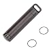 Produktbild Survival Outdoor Wasserdicht Pille Flasche EDC Container, Große Kapazität Aluminium Dry Aufbewahrungsbox luftdicht Fall Camping Essentials 1 PCS, schwarz