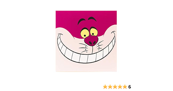 Disney Carte De Vœux Vierge Alice Au Pays Des Merveilles Carte D Anniversaire Chat Du Cheshire Disney Amazon Fr Fournitures De Bureau