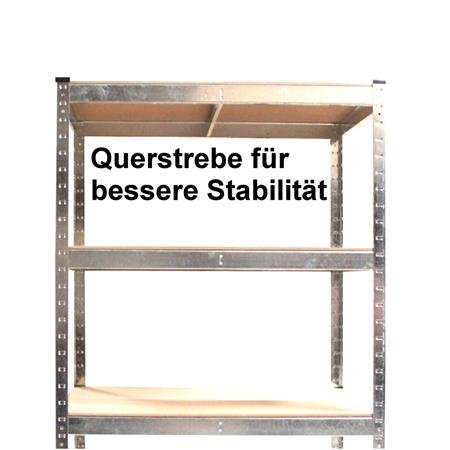 Steckregal 180x90x60cm + kostenloser Versand / 875 kg 5 Böden Schwerlast-Regal Lagerregal Werkstattregal - 2