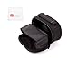 Produktbild Schwarze Camcorder Tasche für Sony HDR-CX240 HD Flash Camcorder - mit praktischer Gürtelschlaufe und Tragegriff - und Reinigungstuch - von DuraGadget