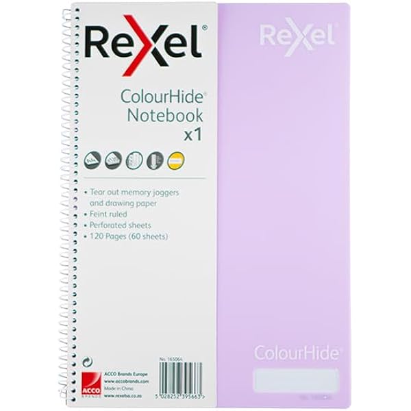 Mead 1 Subject Wide Ruled Spiral Notebook : Amazon.co.za: Books