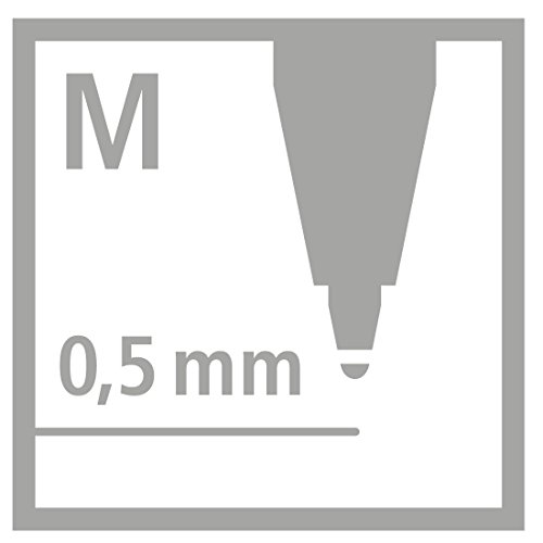 Stabilo Umweltfreundlicher Druck-Kugelschreiber (Pointball, mit 6 verschiedenen Farben) 6er Pack - 5
