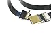 Produktbild Schwarze FPV Flach Schlank HDMI Kabel Micro HDMI 90 Grad Winkel auf Standard HDMI Normal HDMI Full HDMI für panasonic lumix GH4 blackmagic BMPCC Sony Alpha Sony A5000 A6000 A7S A7R 90 Grad DJI 50CM