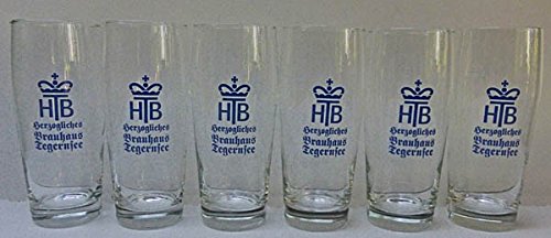 Preisvergleich Produktbild 6 Stück Tegernseer Biergläser 0,5l