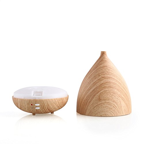amzdeal Aroma Diffuser Ultraschall Luftbefeuchter 7 Farbwechsler 12W 280ml für Beauty-Salon, Spa, Yoga, Schlafzimmer, Wohnzimmer, Konferenzraum - 5