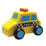 6er Set Mini Autos bestehend aus: Taxi, LKW, Feuerwehr, Krankenwagen Bagger und Polizei / Durchschnittliche Maße: Länge: +/- 8 cm - 6