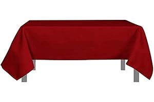 Soleil d'ocre Mantel Antimanchas Alix Antimanchas, Rojo, 140 x 140 cm