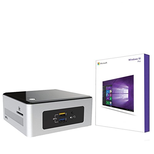 Intel Nuc Mini komplett PC - Intel Core 2,16 GHz - 8 GB RAM - 256 GB SSD - Windows 10 Pro - USB 3.0 - HDMI - Intel HD Grafik - 3 Jahre Garantie