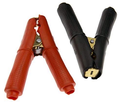 2Stk Krokodilklemmen Set Krokoklemme Batterieklemme Krokodil Kroko Klemmen 200A