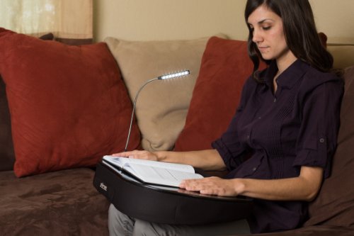 Sofia+Sam Lapdesk mit USB-Licht (Schwarz) - 2