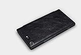 Sony Xperia XZ Premium Hülle, TopACE® Hochwertigem Flip Case / Hülle / Tasche/ Schutzhülle Für Sony Xperia XZ Premium (Schwarz) - 