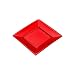 Produktbild Maxi Products Platten Square Kunststoff Rot Metallic - 17 x 17 cm - 4 Einheiten