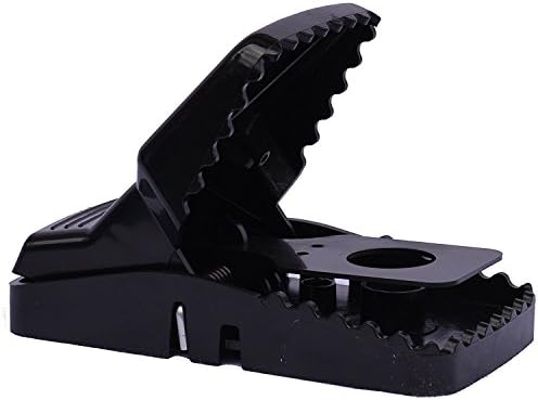 Euhubb Rat Snap Traps with Teeth. Eliminate Live Rats and Rodents Fast with These Large Reusable and Easy to Clean Humane Rat Traps 2 Pack