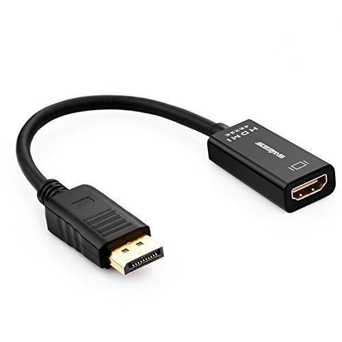 4K Displayport auf HDMI, Swees 4K Displayport / DP auf HDMI Adapter Kabel Konverter Male to Female inkl. Audio-Übertragung - 2