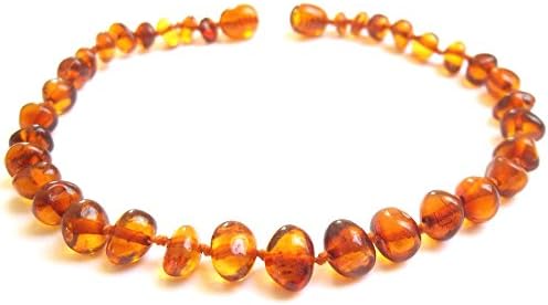 AmbersonPremium 100% Genuine Baltic Amber Anklet Bracelet Cognac Sizes 13cm 14cm 15cm 16cm 17cm 18cm 19cm 20cm 21cm 22cm Amberta®