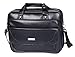 Produktbild Leder Laptop Aktentasche,BOLO 16 Zoll Wasser Beständig Geschäft Aktentasche,Erweiterbar Groß Reise Schultertasche für Männer und Frauen Passend für 16 Zoll Laptop Computer (Schwarz-LC4)