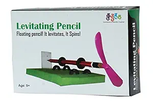 Levitating Pencil. Floating Pencil Making Kit. Do It Yourself. Educational Toy. School Project. DIY