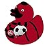 Produktbild 1. FC Nürnberg Badeente Ball ca. 9x10 cm PVC