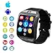 Produktbild Bluetooth Smartwatch, SAIHAM Handgelenk Smart Watch mit Alarm/Schlafanalyse / Romte Capture/Kameraschuss / GPS Route Tracking, Kompatibel mit Android/IOS, Fitness Tracker Armband Sportuhr (Q18)