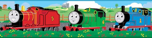 Roommates Roommates Rmk1034Bcs Thomas The Tank Engine And Friends Peel And Stick Wall Border