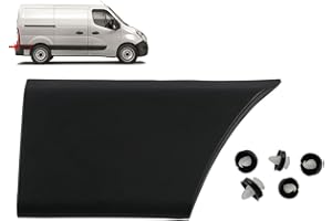 ROBUST CAR PARTS Tira de moldura lateral para panel trasero derecho del conductor para Opel Movano Mk2 Nissan Interstar X70 Nissan Nv400 Renault Master Mk3 2010-2016
