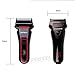 PRITECH Double Reciprocating Rechargeable shaver With Beard Trimmer Shaving Machine For Man Face Care Styling Tools