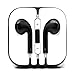 Zipo ® Earphones/Headphones With Remote, Mic volume Controls For Apple iPad, iPhone 3 g 3GS 4 4S 5 5S 5C 6 6 Plus-Apple (black)