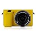 Produktbild fnship Weich Silikon Gummi Kamera Schutz Cover Case Skin für Sony A6000 ilce-6000l 16–50 mm