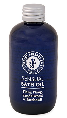 Sensual Bath Oil with Sandalwood, Patchouli & Ylang Ylang