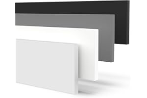 X57 Geschirrspülersockel Sockelleiste 16mm Materialstärke nach Maß (Lichtgrau, 594x95mm)