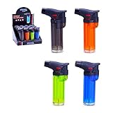 Taschen-Gasbrenner mit regulierbarer Flamme