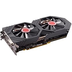 XFX AMD Radeon RX RX-580P8DFD6 8GB Triple X Edition - Tarjeta gráfica Radeon Express, GDDR5,256BIT,DVI+HDMI+3DP,GTS