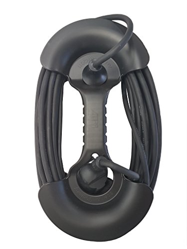 Preisvergleich Produktbild ViD Kabelaufwickler Kabelhantel schwarz für Kabellänge 2-25 m