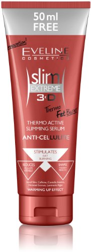 Eveline Cosmetics - Slim Extreme 3D Thermo Active Slimming Serum - Anti Cellulite Thermo Fat Burner 250ml