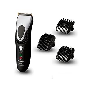 Panasonic ER-1611K Professional Hair Clipper, Black / Silver - Image 2