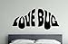 Produktbild Love Bug VW Volkswagen Beetle Camper Splitty Cal Retrovinyl Wandtattoo 60 cm x 83 cm