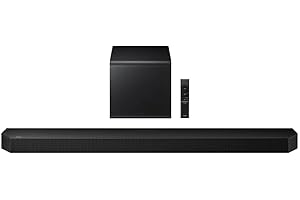 Samsung Barre de Son HW-Q800F/ZF 2025 Dolby Atmos sans Fil, Q-Symphony, 5.1.2 canaux, SpaceFit Sound Pro et Compatible avec Les Assistants vocaux