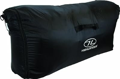 Highlander Transit Housse de protection pour sac à dos Noir