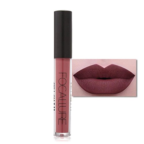 Ularmo 15 Farbe Lippenstift Kosmetik Matt Lipgloss - Farbe #12