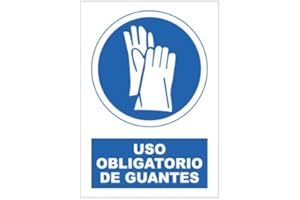 S21 Señalización SOR1030.G - Señal uso obligatorio de guantes multicolor