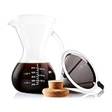 glaseinsatz kaffeebereiter ✅ SULTRY-BREW G3X - KÖSTLICHER KAFFEE, ZEITLOSES DESIGN: Sie wünschen sich also einen klassischen, einfachen Pour Over Kaffeebereiter aus Glas? Mit feinstrukturiertem Dauerfilter aus Edelstahl? Einen Kaffeezubereiter, bei dem Benutzerfreundlichkeit, Umweltfreundlichkeit und Geschmack groß geschrieben werden? Dann sind Sie hier genau richtig.