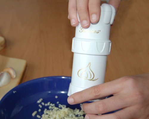 Genius 19102 Knoblauchschneider G5 4-tlg. Weiß - 4