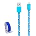 Produktbild Die # 1 spezifische Nylon geflochten Go Beyond (TM) 10 Feet 8 pin iPhone 5/6 6S USB-Synchronisations-/Ladekabel für iPhone 6S/6S Plus, iPhone 6/6 Plus, iPhone 5/5S/5 C, iPad Mini, iPod Touch 5. Generation (Versand in Selben Tag, kompatibel mit neuen IOS)