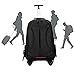 Produktbild HBHJG Rollrucksack Laptop-Rucksack auf Rädern, Schwungrad-Schulrucksack auf Rädern, Koffer tragend