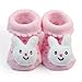 New Girls Baby Kids Newborn Unisex Cartoon Animal Socks Slipper Shoes Boots Gift (Rabbit)