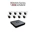 Produktbild hiwatch hdtvi-6 X turret40 m-kit-6tb TVI Sicherheit Kamera System mit 8 CH HD DVR und 6 x 2,1 MP 1920 x 1080P CCTV Objektivwechsler, weiß
