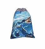 lego ninjago sporttasche rot Ninjago Jay Zubehör Sportbeutel, Maße 30x29x1cm, 7l