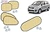 Auto Pearl Premium Quality Car Auto Window Beige Side Chipkoo Sunshade Curtains - Maruti Suzuki Ertiga RS.489.00