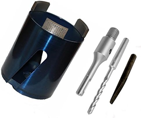 Diamond Drill Bit 68 mm Core Drill 12 mm Matrix Shade Segment Drill Bit M16 With SDS Shank and Pilot Drill